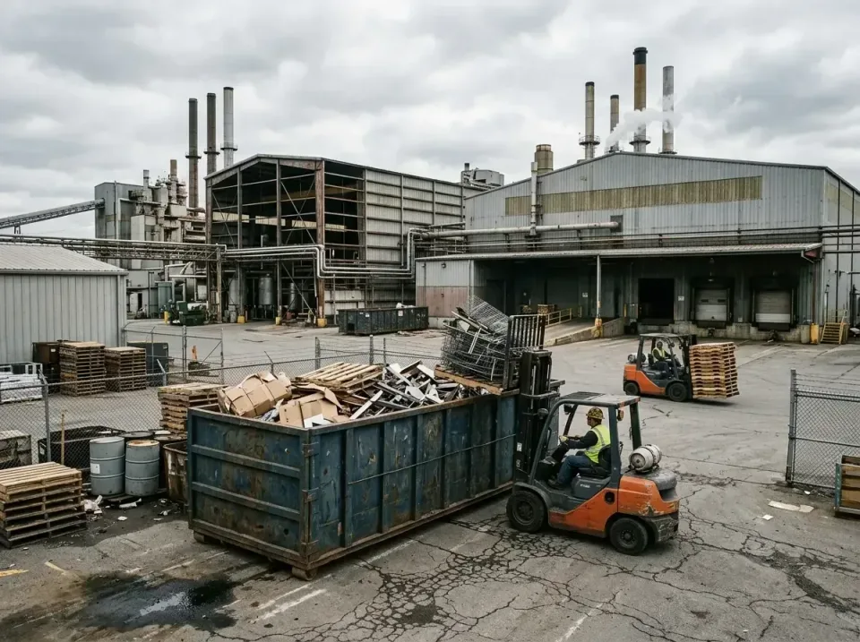 industrial-factory-scrap-conta-003 — frequently asked questions, Cheap Roll-off Dumpster Rentals in Durant, OK